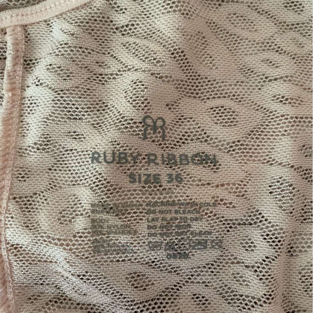 Cream Lace Camisole by Ruby Ribbon - Picture 2 of 3